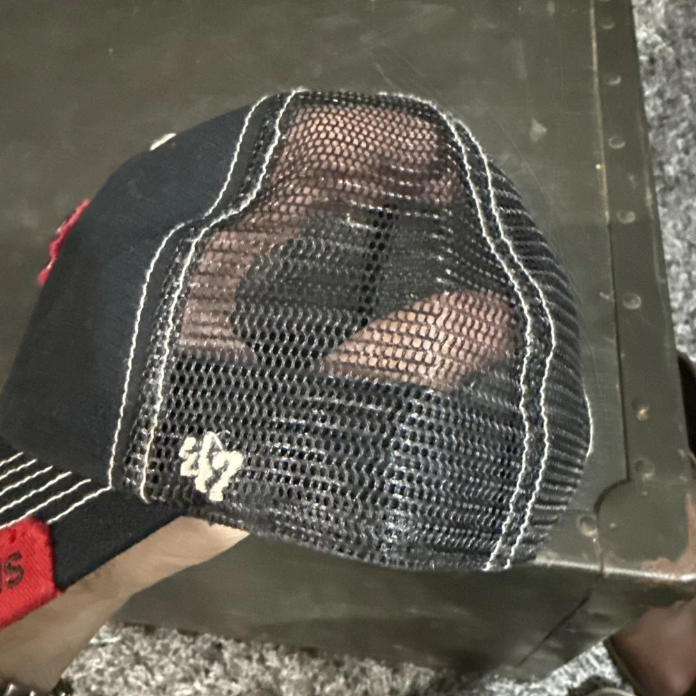 Atlanta Falcons Hat '47‎ Retro Trucker Cap Adjustable Black, Football